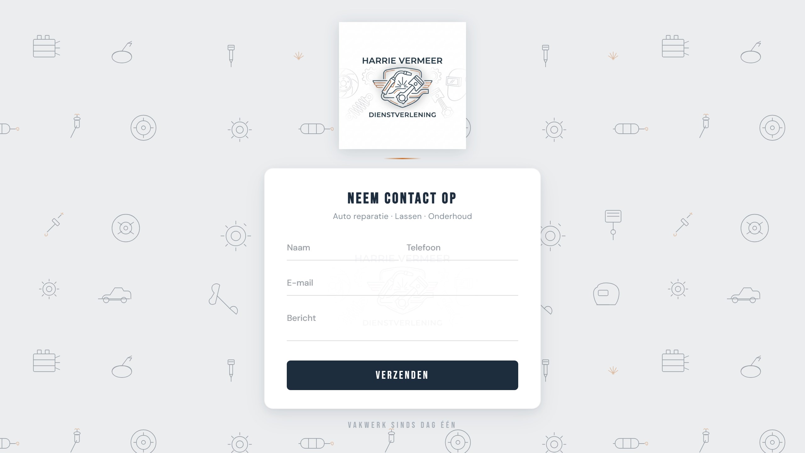 Auto Harrie website preview